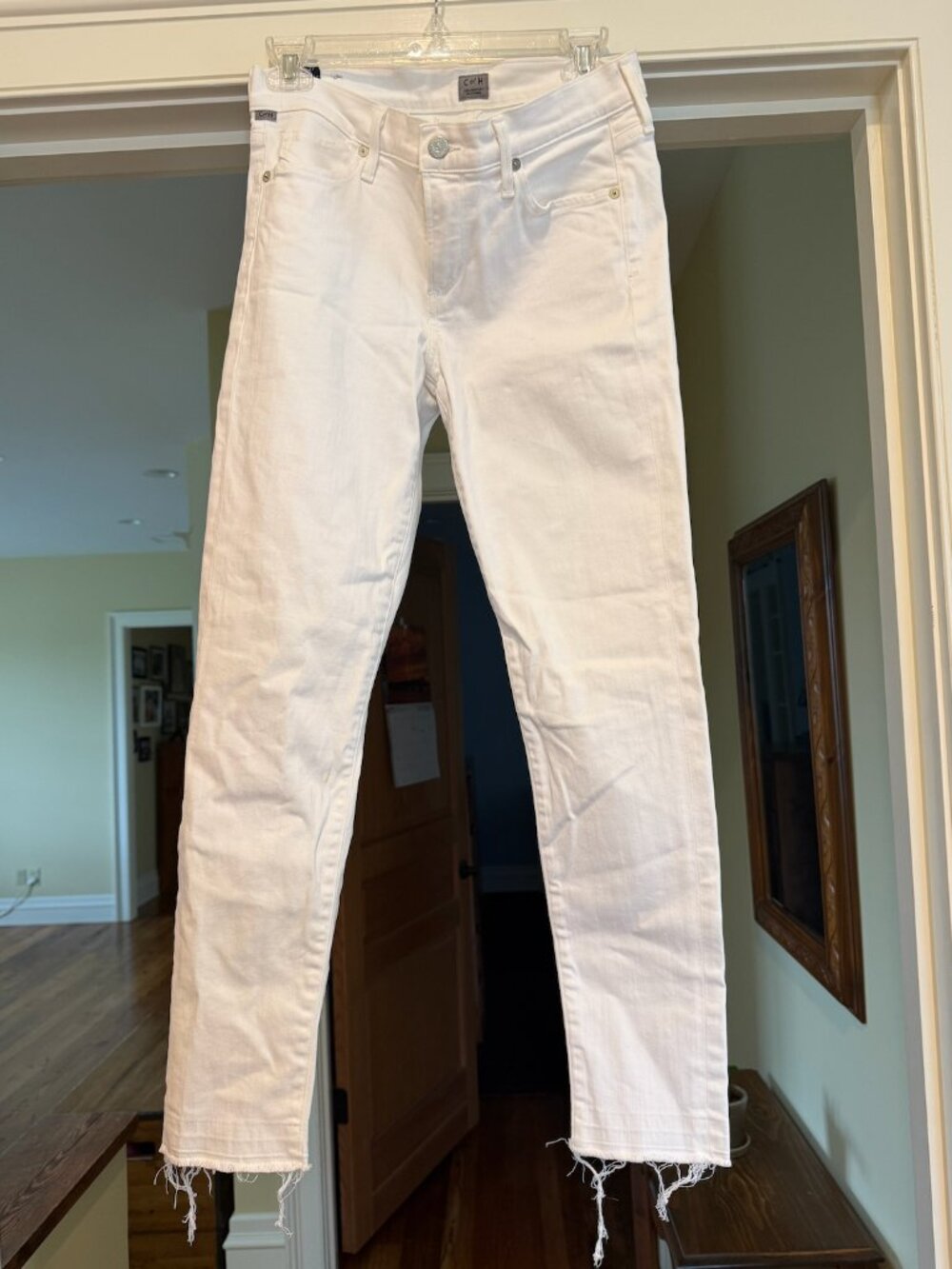Citizens of Humanity Avedon Ankle Ultra Skinny Jeans -- White, Size 27